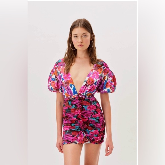 Love & Lemons Cassandra Mini Dress